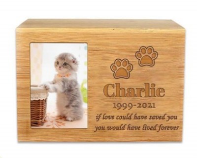 Pawprint Memorial Box pet memorial product