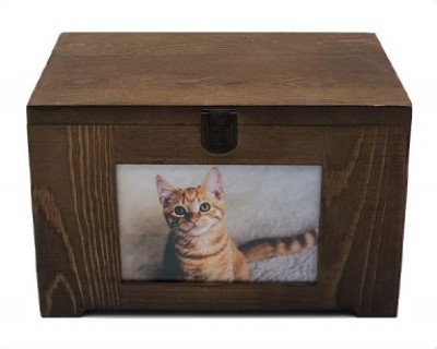 Walnut Photo Memorial pet memorial product