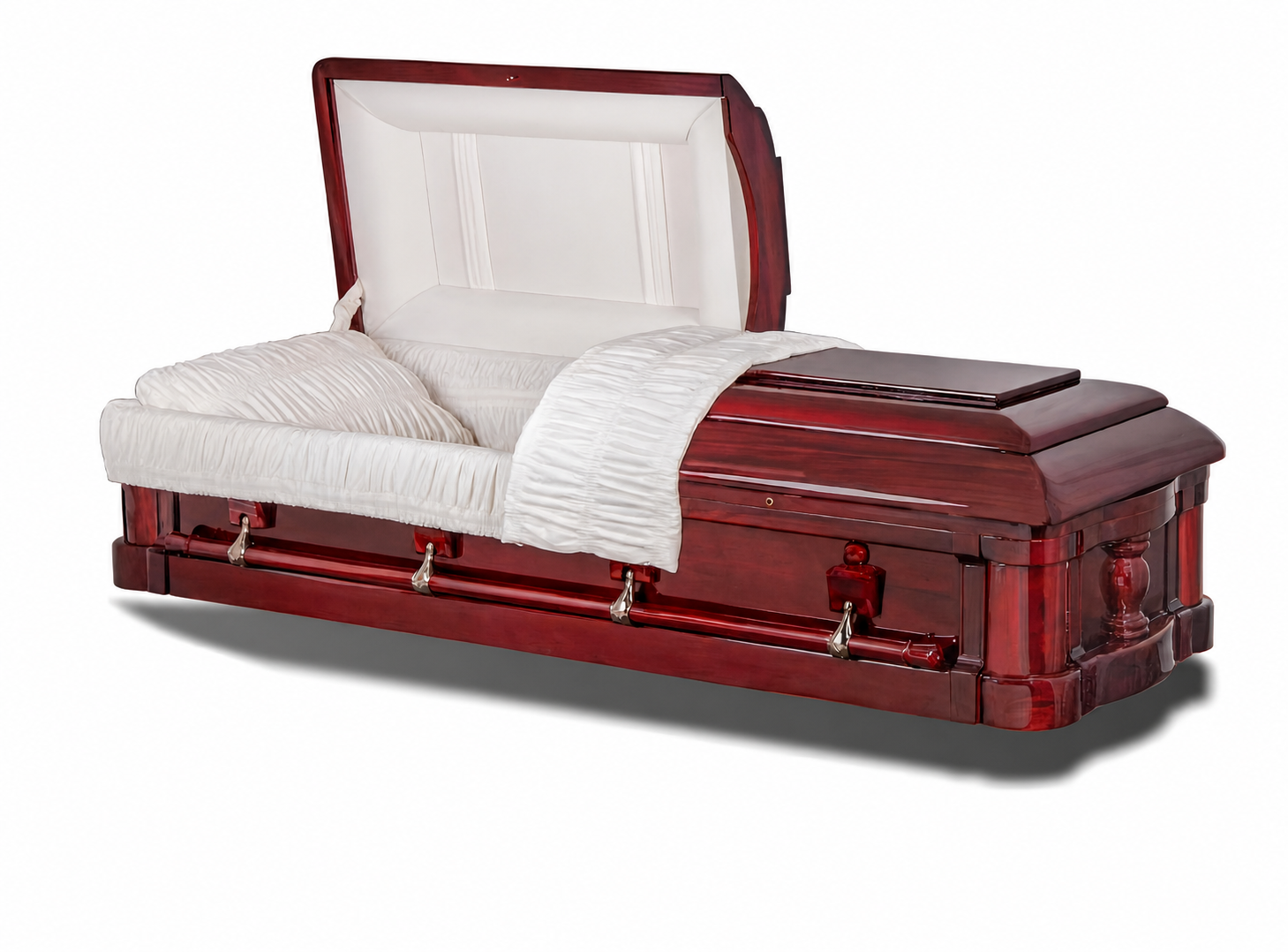 Masterpiece Mahogany wood casket